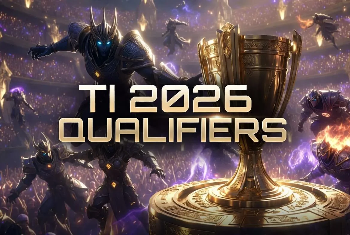 The International 2026 qualifiers route across five regions