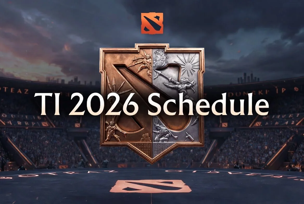 The International 2026 schedule overview for the Shanghai event